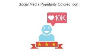 Social Media Popularity Colored Icon In Powerpoint Pptx Png And Editable Eps Format