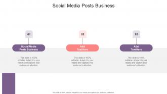 Social Media Posts Business In Powerpoint And Google Slides Cpb