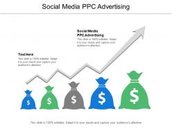 Social media ppc advertising ppt powerpoint presentation ideas topics cpb