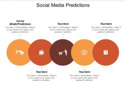 Social media predictions ppt powerpoint presentation visual aids portfolio cpb