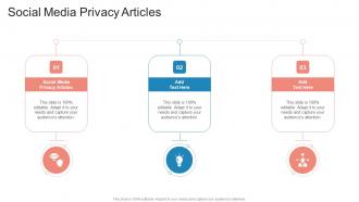 Social Media Privacy Articles In Powerpoint And Google Slides Cpb