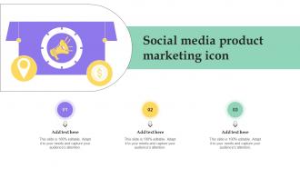 Social Media Product Marketing Icon