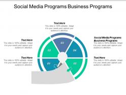 Social media programs business programs ppt powerpoint presentation slides portrait cpb