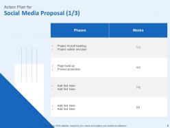 Social media proposal template powerpoint presentation slides
