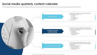 Social Media Quarterly Content Calendar