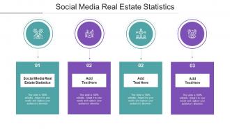 Social Media Real Estate Statistics In Powerpoint And Google Slides Cpb