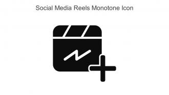 Social Media Reels Monotone Icon In Powerpoint Pptx Png And Editable Eps Format