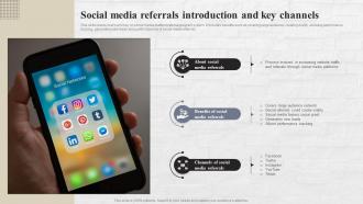Social Media Referrals Introduction And Referral Marketing Strategies To Reach MKT SS V