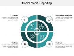 Social media reporting ppt powerpoint presentation show structure cpb