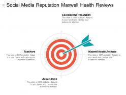 Social media reputation maxwell health reviews action items cpb