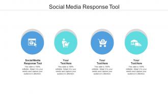 Social media response tool ppt powerpoint presentation infographics example cpb