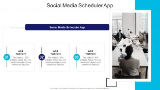 Social Media Scheduler App In Powerpoint And Google Slides Cpb