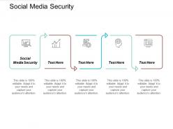 Social media security ppt powerpoint presentation gallery graphics design cpb