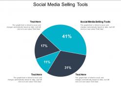 Social media selling tools ppt powerpoint presentation gallery example cpb