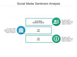 Social media sentiment analysis ppt powerpoint presentation styles shapes cpb