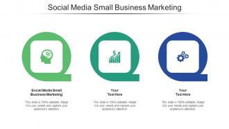 Social media small business marketing ppt powerpoint presentation gallery sample cpb