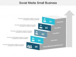 Social media small business ppt powerpoint presentation infographic template pictures cpb