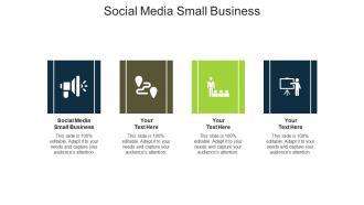 Social media small business ppt powerpoint presentation inspiration cpb