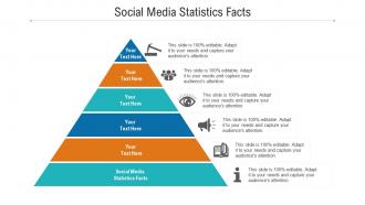 Social media statistics facts ppt powerpoint presentation styles portfolio cpb