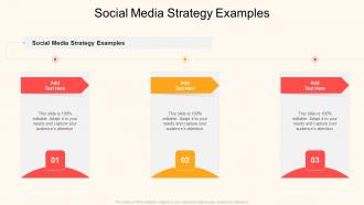 Social Media Strategy Examples In Powerpoint And Google Slides Cpb
