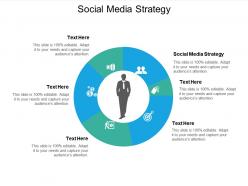 Social media strategy ppt powerpoint presentation infographics aids cpb