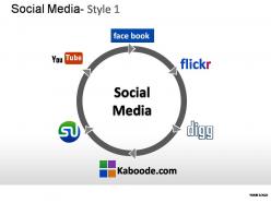 Social media style 1 powerpoint presentation slides