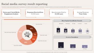 Social Media Survey Result Reporting
