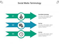 Social media terminology ppt powerpoint presentation file layout cpb