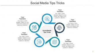 Social media tips tricks ppt powerpoint presentation layouts graphics download cpb