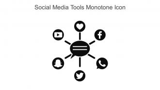 Social Media Tools Monotone Icon In Powerpoint Pptx Png And Editable Eps Format