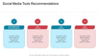 Social Media Tools Recommendations In Powerpoint And Google Slides Cpb