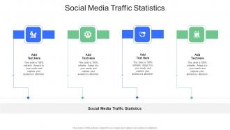 Social Media Traffic Statistics In Powerpoint And Google Slides Cpb