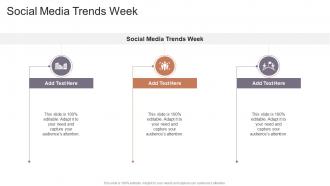 Social Media Trends Week In Powerpoint And Google Slides Cpb