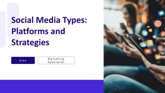 Social Media Types Platforms And Strategies PPT Presentation AT