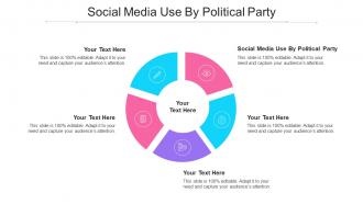 Social Media Use By Political Party Ppt Powerpoint Presentation Professional Example Cpb