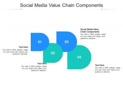 Social media value chain components ppt powerpoint presentation portfolio aids cpb