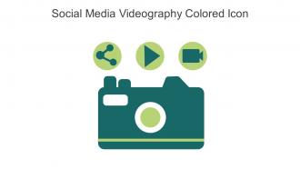 Social Media Videography Colored Icon In Powerpoint Pptx Png And Editable Eps Format