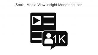 Social Media View Insight Monotone Icon In Powerpoint Pptx Png And Editable Eps Format