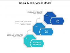 Social media visual model ppt powerpoint presentation styles slide cpb