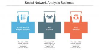 Social Network Analysis Business Ppt Powerpoint Presentation Outline Maker Cpb