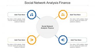 Social Network Analysis Finance Ppt Powerpoint Presentation Inspiration Format Cpb
