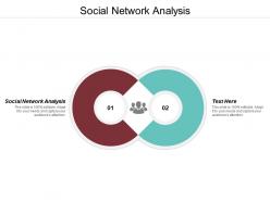 Social network analysis ppt powerpoint presentation ideas templates cpb