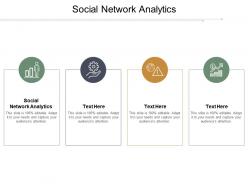 Social network analytics ppt powerpoint presentation outline slides cpb