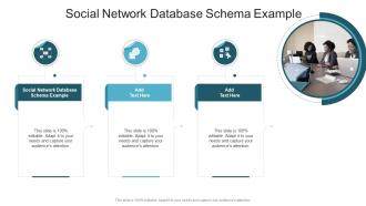 Social Network Database Schema Example In Powerpoint And Google Slides Cpb
