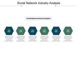 Social network industry analysis ppt powerpoint presentation model design inspiration cpb