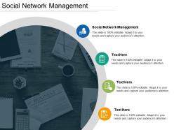 Social network management ppt powerpoint presentation gallery information cpb