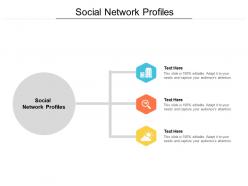 Social network profiles ppt powerpoint presentation file vector cpb