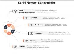 Social network segmentation ppt powerpoint presentation infographic template ideas cpb