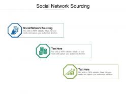 Social network sourcing ppt powerpoint presentation outline grid cpb