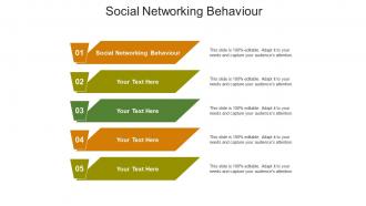 Social networking behaviour ppt powerpoint presentation gallery designs cpb